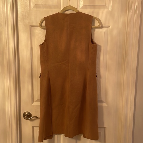 Contemporaine, Simons Long Camel Vest size XS - Picture 2 of 2